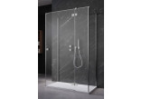 Door shower Radaway Essenza New KDJ+S 90 cm, left, profil chrome, transparent glass