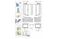 Door shower Radaway Essenza New KDJ+S 90 cm, left, profil chrome, transparent glass