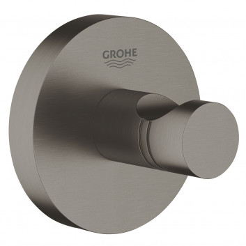 Hook Grohe Essentials na płaszcz bathing, brushed cool sunrise