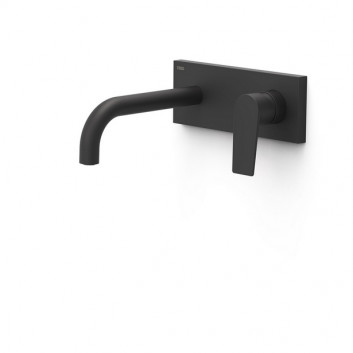 Component wall mounted do podtynkowego korpusu washbasin mixer TRES Project-Tres, spout 180mm, chrome