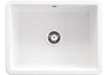 Zlewozmywak granitowy Deante Magnetic, 56x50cm, wpuszczany w blat - black