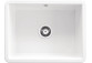 Zlewozmywak granitowy Deante Magnetic, 56x50cm, wpuszczany w blat - black