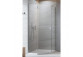 Cabin pentagonal Essenza PTJ 90x90 door right, glass transparent, Radaway ESSENZA PTJ - Chrome