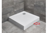 Panel Radaway 100 cm do shower tray Argos C with cover - white