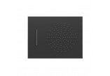 Overhead shower/ Natrysk wall mounted Tres 280x550 mm, 2 rodzaje strumienia: cascade i deszczowy