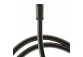 Holder stały Tres z przyłączem wody do słuchawki prysznicowej with hose - black mat