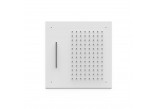 Overhead shower/ Natrysk wall mounted Tres 280x550 mm, 2 rodzaje strumienia: cascade i deszczowy