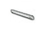 Nakładka na overflow Riho Fall - brushed steel