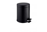 Basket/container Stella na odpady round 5L, black mat
