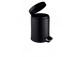 Basket/container Stella na odpady round 5L, black mat