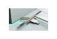 Drainline Wiper Intensi 316 Uno Lin, 1500mm, Silver Brush, silver szlif