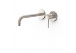 Component wall mounted do podtynkowego korpusu baterii umywalkowe TRES STUDY, spout 177mm, gold