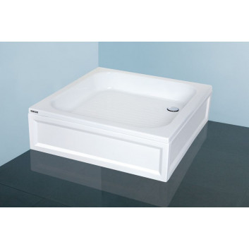 Obudowa shower tray Sanplast Classic OBa/CL 90x90x15 biew - white