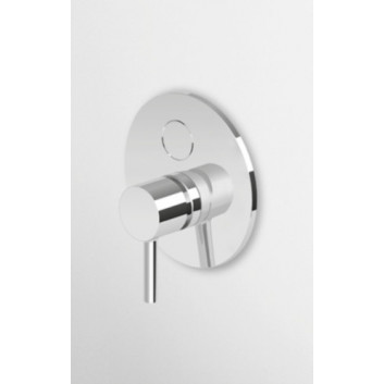 PYTAJ O RABAT !Washbasin faucet Zucchetti Pan S concealed 2-hole, spout 16 cm - czekoladowy szczotkowany PVD
