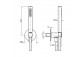 PYTAJ O RABAT !Mixer bath and shower Zucchetti Pan S concealed, single lever, with switch pulsacyjnym - czekoladowy szczotkowany PVD