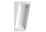 Ravak 10° asymmetric bathtub 160x95 cm left white 