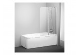 Door shower Matrix MSD2-110, dwuelementowe, 1075-1115 x 1950, satyna + transparent 