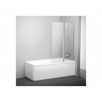 Door shower Matrix MSD2-110, dwuelementowe, 1075-1115 x 1950, satyna + transparent 