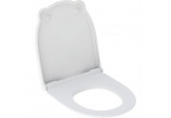 Bowl WC hanging dla dzieci Geberit Bambini 53x33 cm, washdown model, bez kołnierza - white