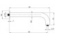 Washbasin faucet concealed, Deante Silia, titanium