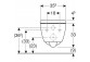 Bowl Geberit iCon washdown model, hanging