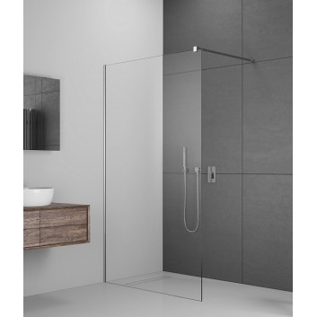 Panel Walk-In Radaway Modo New II 120, 118.5-119.5x200cm, chrome, glass transparent- sanitbuy.pl
