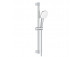 Shower set Grohe Tempesta 100, handshower 2-functional with hose 175cm i drążkiem 60cm - chrome