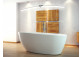 Bathtub freestanding Besco Gloria 160x68cm Retro white