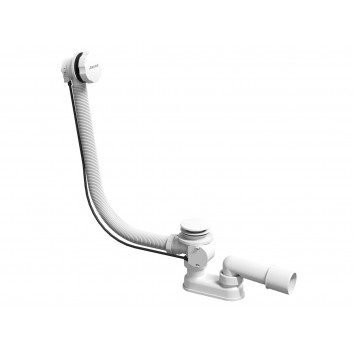 Siphon wannowy z overflow Ravak chrome ClickClack