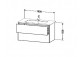 Cabinet vanity Duravit L-Cube, hanging 820 x 481 mm - white, high gloss