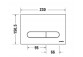 Flush button uruchamiający Duravit DuraSystem A1, black mat
