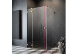 Door cabins prysznicowej Radaway Essenza Pro 8 KDJ 100, left, 1000x2000 mm - glass transparent, profil chrome