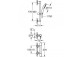 Shower mixer with thermostat Grohe Precision Flow, wall mounted, with shower set - chrome