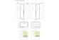 Door cabins prysznicowej Radaway Idea 8 KDJ 100, right, 1000x2000mmm, glass transparent, chrome
