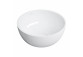 Countertop washbasin OMNIRES SHELL M+, 60 x 35 cm - black lava