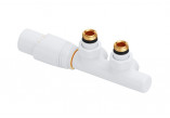 Zintegrowany set thermostatic Excellent Volaro 2.0, prawy, white