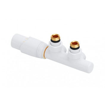 Zintegrowany set thermostatic Excellent Volaro 2.0, prawy, white