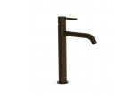 Washbasin faucet TRES Study Exclusive, standing, height 30,4 cm, black mat