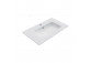 Countertop washbasin Excellent Rima 2.0, 60x40cm, without overflow, battery hole, śnieżnobiały