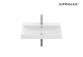 Small washbasin wall mounted Roca Ona 65x46 cm FINECERAMIC® - white