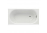 Bathtub Cersanit Flavia rectangular 70x140 cm, white