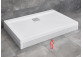 Acrylic shower tray Radaway Argos D do obudowy 120x80 cm