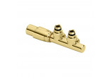 Set zintegrowany thermostatic Excellent Volaro 2.0 grzejnikowy lewy - gold shine