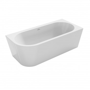 Bathtub freestanding Roca Eternity Wall 165x75,5 cm white