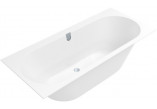 Bathtub rectangular Villeroy & Boch OBERON 2.0, 180x80, Weiss Alpin