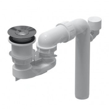 Set drain and overflow ViFlow Villeroy & Boch - Stone White