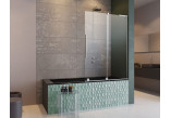 Parawan nawannowy Radaway Furo SL PND II 100, lewy, glass transparent, 100x150cm, przesuwny, profil chrome