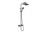 Shower set 250 1jet EcoSmart z ShowerTablet 350, Hansgrohe Rainfinity - Black Matt