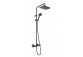 Shower set 250 1jet EcoSmart z ShowerTablet 350, Hansgrohe Rainfinity - Black Matt