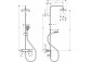Shower set 250 1jet EcoSmart z ShowerTablet 350, Hansgrohe Rainfinity - Black Matt